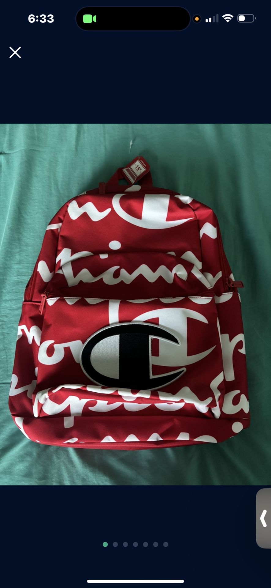Champion Backpack 🎒 