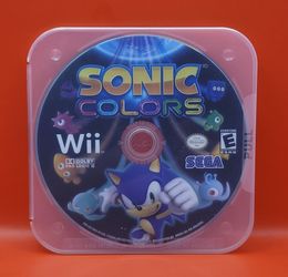 Sonic Colors (Nintendo Wii, 2010) Disc Only [Tested & Working]