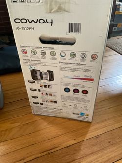 Coway Airmega Air Purifier with Air Quality - AP-1512HH - Black & Silver - cash only, local pick-up only