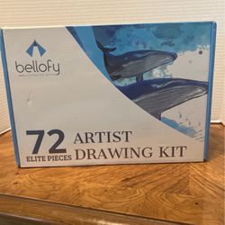 New 72 Elite Pieces Artist Drawing Kit