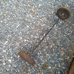 2. Heavy Duty Wheels  With Solid Steel Axel. 30". Long