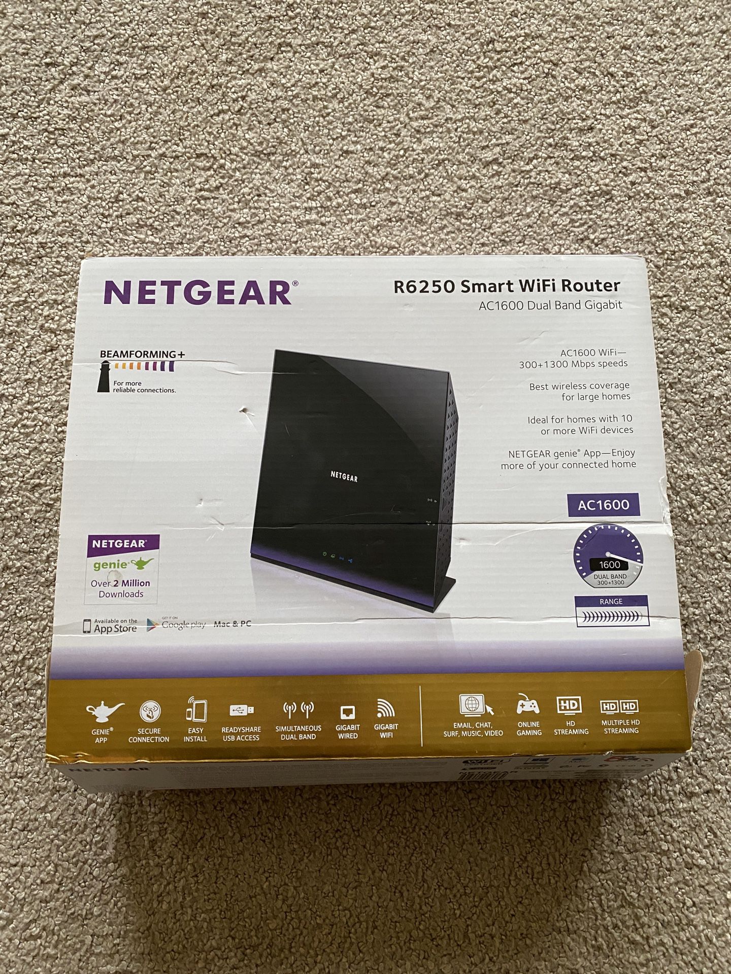 Netgear R6250 Smart WiFi Router