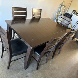 Dining Table With 6 Chairs