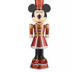 5 ft. LED Holiday Minnie Mouse Nutcracker Holiday Yard Decoration