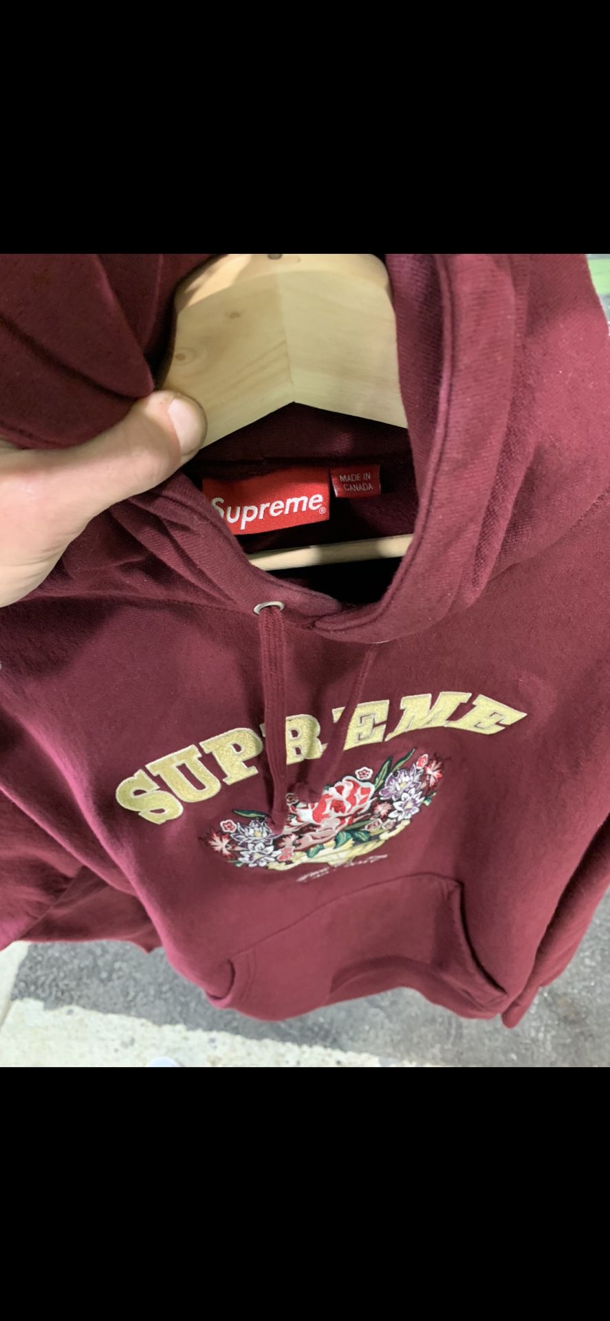 Supreme Centerpiece hoodie