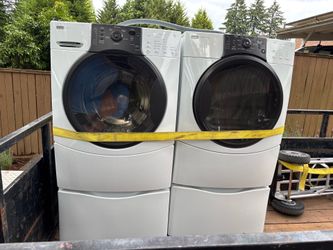 Kenmore Elite washer and dryer