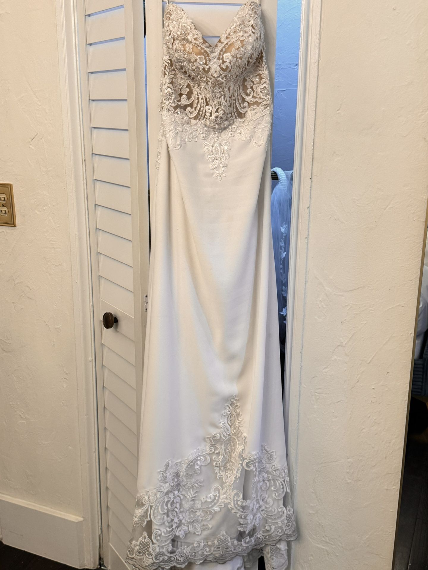 Wedding Dress And Flower Girl Dress For Sale 