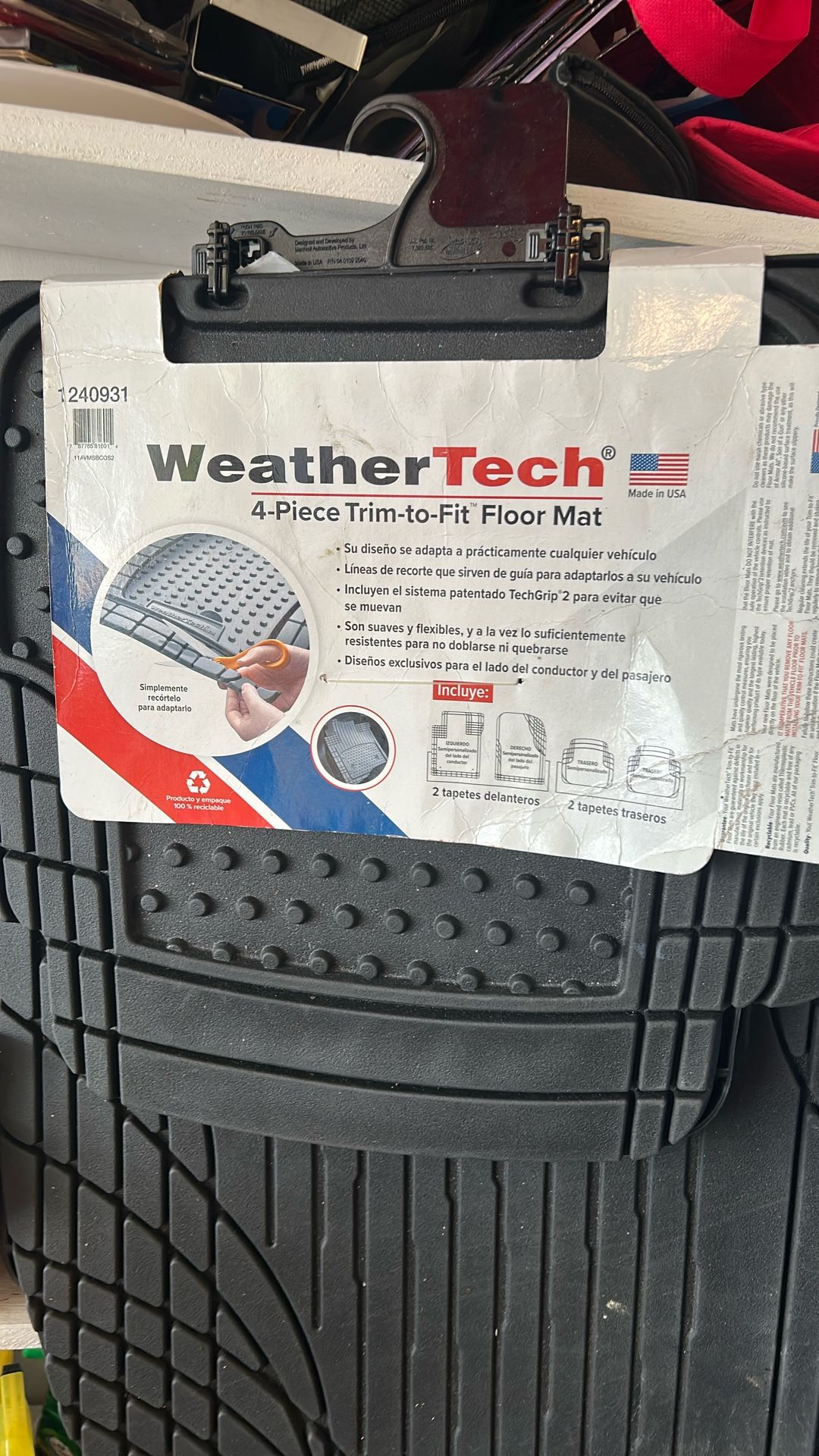 Weather Tech Floor Mat