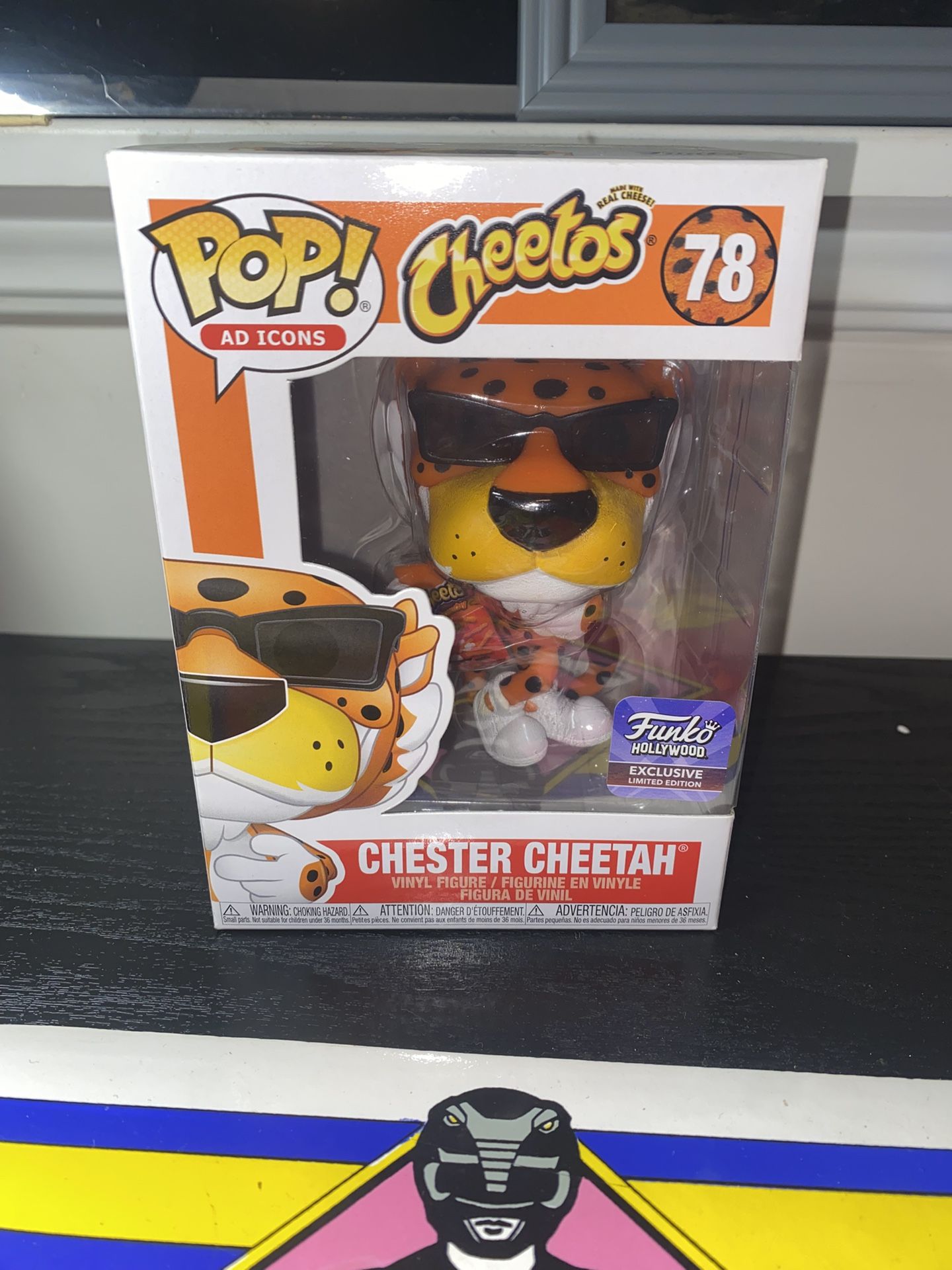 Funko Pop Ad Icons Cheetos Chester Cheetah #78 Funko Hollywood Exclusive