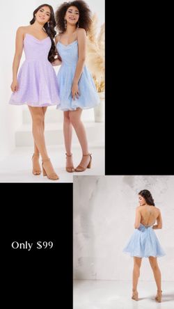 New With Tags Sequin Lace Up Back Short Formal Dress & Homecoming Dress $99