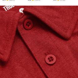 True Classic Mens Polo Style  Tshirt  Red 2xl 320 Shirts Available 