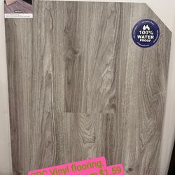 SPC Vinyl Flooring, Waterproof, 8 mm $1.79/sqft Autumn Specials 11.71