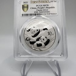 Ms70 40th Anniversary, Silver Panda