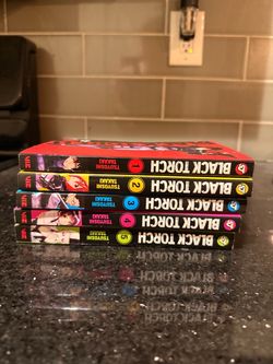 BLACK TORCH 1-5 English manga