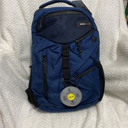 New Blue SwissTech backpack or Go Bag great value