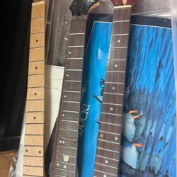 3 Guitar Necks 