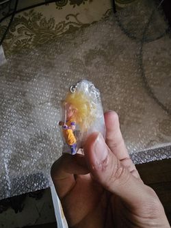 Dragon Ball Keychain Ss3 Goku