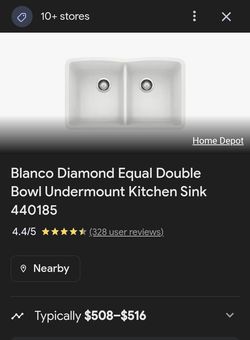 Double Kitchen Sink