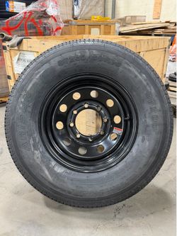 🛞 235-80R16 Tire & Wheel (Load E; 10 ply)