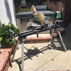 Miter Saw With Stand