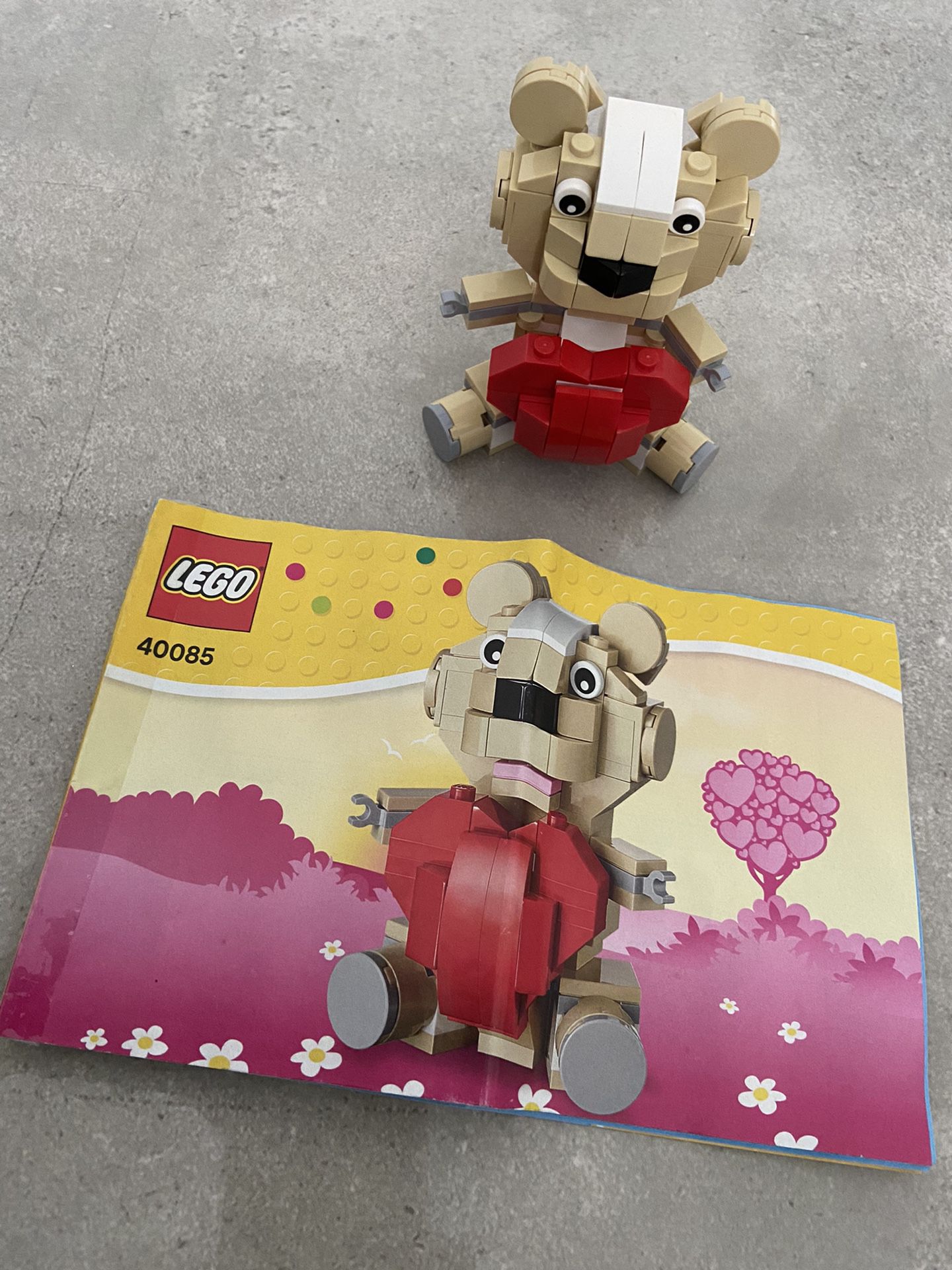 LEGO 40085 Teddy Bear Valentine Heart 