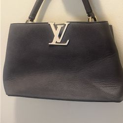 Large Gray Fashion Handbag