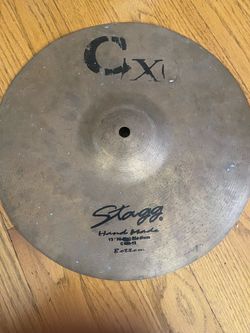 13 inch handmade Stagg Hi Hat Cymbal