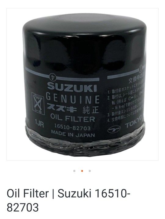 Suzuki Oil Filter