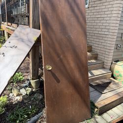 Vintage Wooden Interior Doors, w/hardware, all 79.5 high, 4-30 wide, 4-24 wide, 1- 18 wide, 20 each 