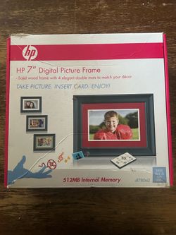 HP 7” digital picture frame