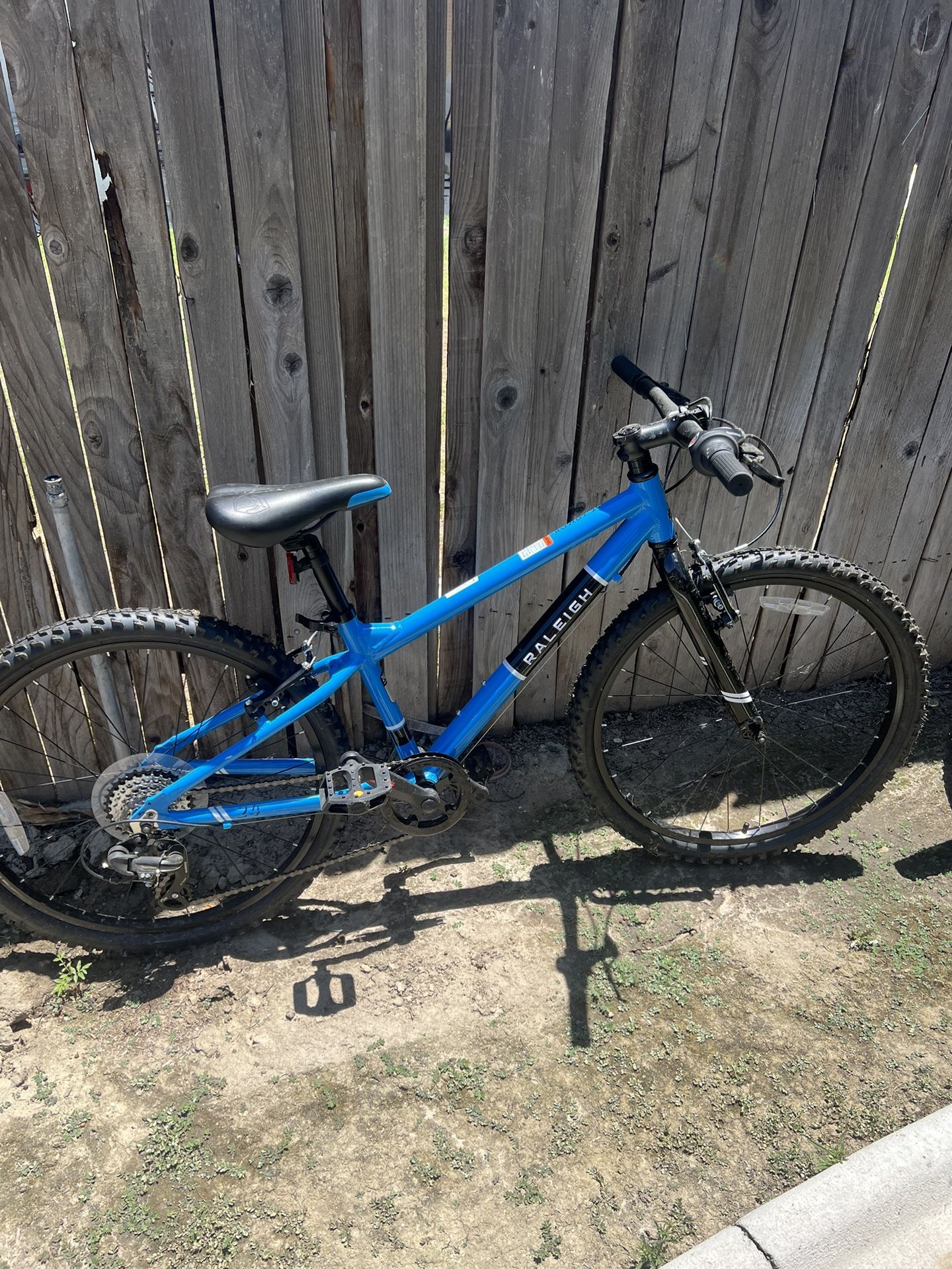 New Blue Bike