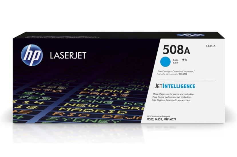 HP 508A Cyan Toner Cartridge