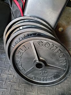 Ivanko 45lb Olympic Weights Pairs $100 Per Pair