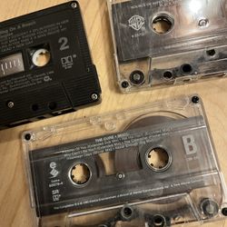 2 The Cure & 1 Van Helen Cassette Bundle 