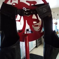 Women's Riding Leathers Coat &Shaps