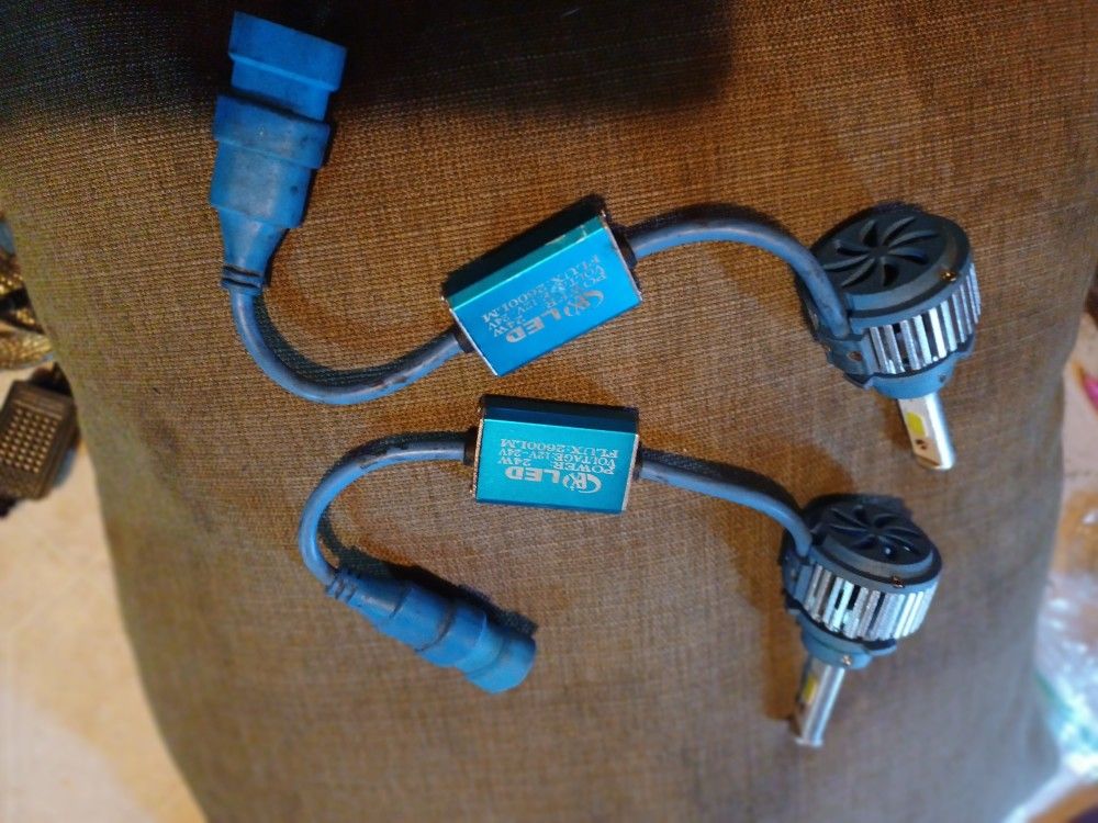LED HEADLIGHTS TWO SETS 