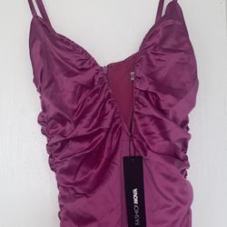 Fashion Nova Hot Pink Dress