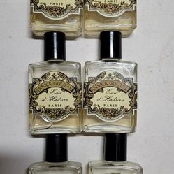 Lot of 6 .5 OZ (3 OZ Total 90ml) Annick Goutal Eau d'Hadrien Perfume