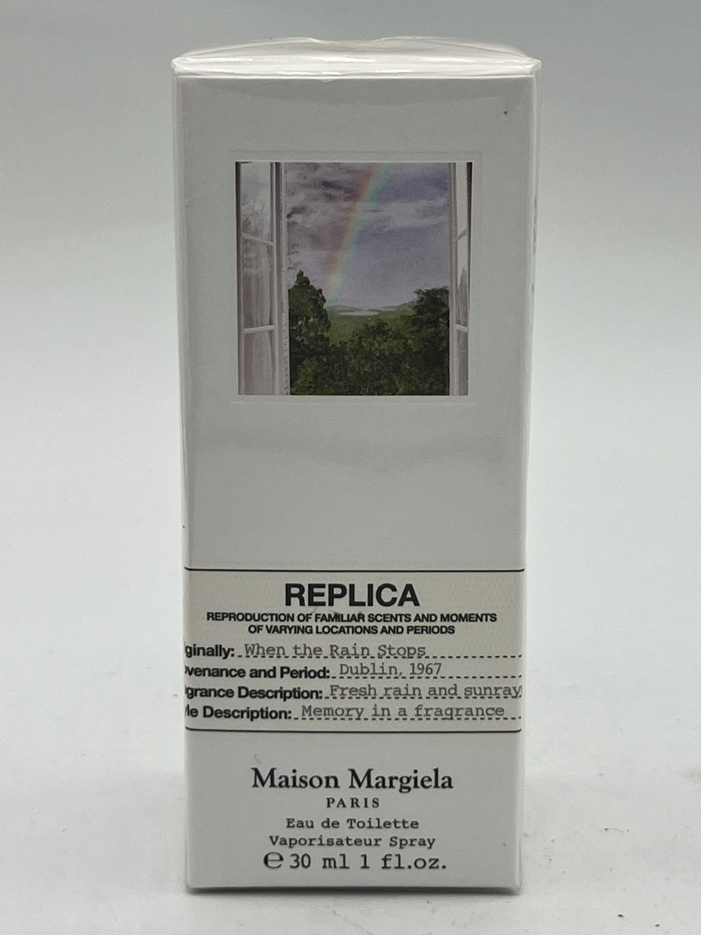 Maison Margiela When The Rain Stops EDT 1.0 oz 30 Ml New In Sealed Box Authentic.