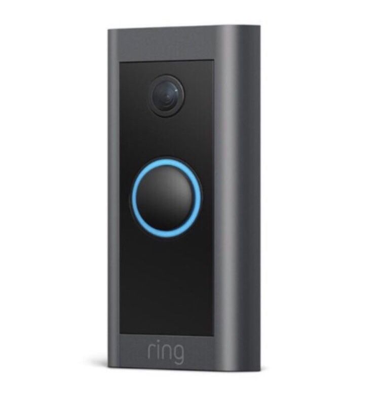Ring Doorbell Wired Security Camera 2020 Live View Two Way Talk Night Vision Motion Alerts