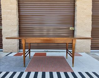Large Mid-Century Modern Dining / Office Table - Delivery +$40