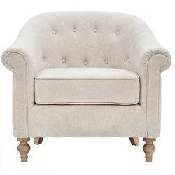 Martha Stewart Fayette Arm Chair - Cream