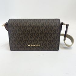 Michael Kors Vincent Small Signature Logo Crossbody 