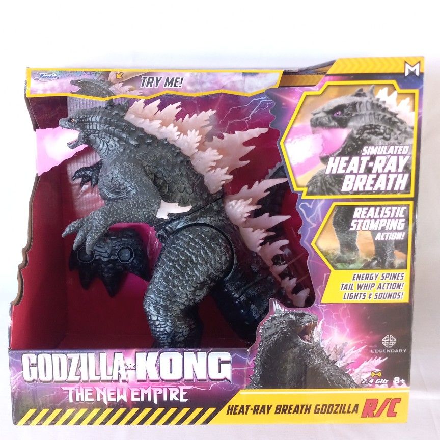GODZILLA x KONG THE NEW EMPIRE 14"  Heat-Ray Breath Godzilla R/C