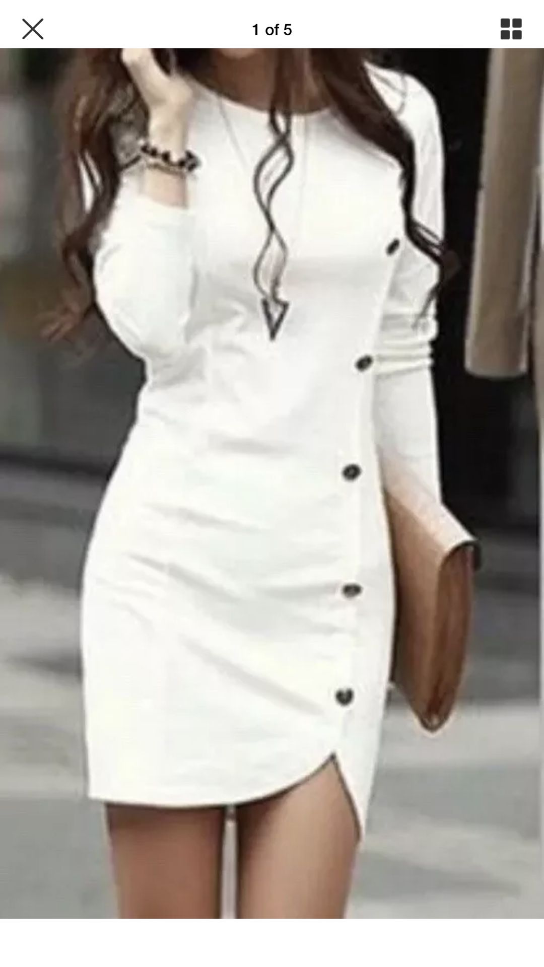 White Dress size xs
