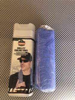 Ergodyne Chill-Its 6602 Cooling Towel-blue