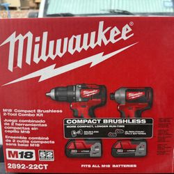 Milwaukee Drill And impact Kit 