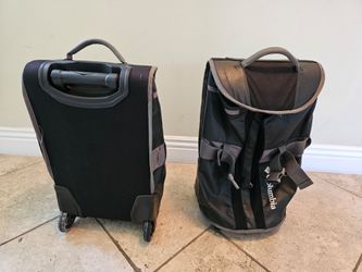 2 Columbia Duffle Carry ons