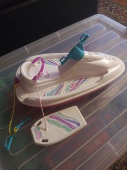 Barbie 1997 Vintage Jet Ski Water Toy