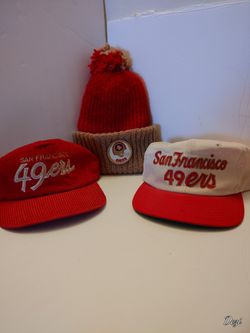 Vintage 49er Hat's 